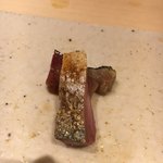 すし岩瀬 - 鯖の炙り？