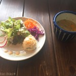ヒドリ食堂 - ランチサラダとスープ