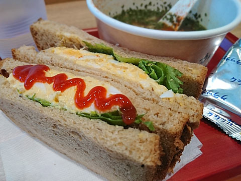 サンドdeスープ 目黒セントラルスクエア店 目黒 サンドイッチ 食べログ