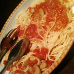 炭火ダイニングひろ - トマトソースのパスタ