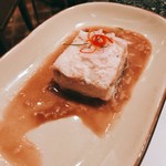 Celadon - ⑦Slow cooked seabass with baby shrimps,fermented rice coconut paste 