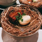 Celadon - ⑧Southern style braised pork belly, "rotten" egg of liquid five spices