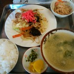 徳市 - 野菜炒め定食