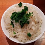 麺屋 六感堂 - 鯛めし(限定チャコ飯)