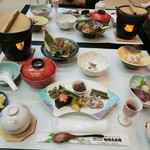 新野地温泉 相模屋旅館 - 夕食