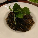 Ａlvino - 蛍烏賊とイカスミのパスタ(特注品(笑))