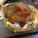 お好み焼き 山ちゃん - 肉玉そばＷ
