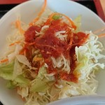 ラーメンガキ大将 - セットに付属のミニサラダ