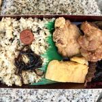 福のから - 福から揚あげ 折詰弁当 520円 玄米