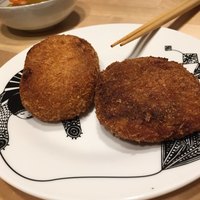レストランあしや竹園 - メンチカツとコロッケ