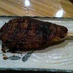 炉ばた花れんこん - 焼き棒おにぎり　食べたことないですけど五平餅みたいな感じ？お味噌が香ばしくて美味しかったです。