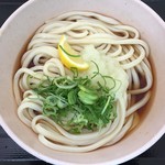 まるいち - 冷ぶっかけうどん 中  390円