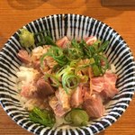 荒町商店中華そば ふじやま - 〆の肉飯 200えん