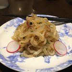 麻布長江 香福筳 - クラゲの冷菜 長い