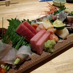 鮨 蒼井 - お刺身盛り合わせ