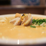 麺屋はやぶさ - オマール海老湯 大盛 + 味玉☆