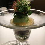 レストランエール - 野菜のパフェ