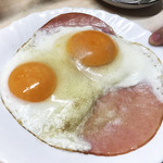 がばちょ - ハムエッグ（500円）