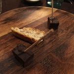 ジューダバレリーノ - お茶菓子(生チョコ・ビスコッティ)　2018.02.06