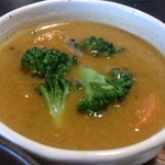 月と亀 - ◎+旬の野菜カレー(サンバル)