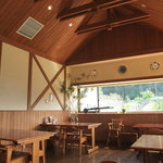 Howaito Famu - 「レストラン ほわいとファーム」店内。