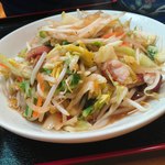 Taiyoushokudou - 野菜炒めアップ