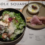 WHOLE SQUARE FUKUOKA - グリルセットのサラダ・前菜