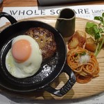 WHOLE SQUARE FUKUOKA - 洋食屋風ハンバーグセット