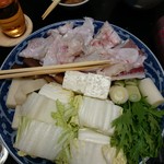 ふぐ八丁 - 鍋に　投入！！