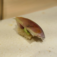 すし岩瀬 - 鯖たたき