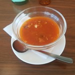 Cafe Downey - スープはミネストローネ