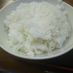 ニコニコ亭 - 定食の白米