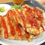 Teishokuyameshidoki - チリソース定食734円