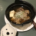 ダイニング まめだ - 牛すじ煮込み Beef Tendon Stew at Dining Mameta, Higashi Hagi！♪☆(*^o^*)