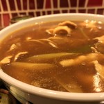 味奈登庵 - #食べログ的に撮るとこうなる。  
      アシアシのつゆがナミナ〜ミ♡