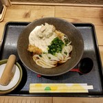 山下本気うどん - 鶏天タルタルぶっかけうどん