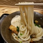 山下本気うどん - 鶏天タルタルぶっかけうどん