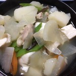ローソク温泉 - 美味しいスープ！母の味