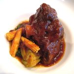 仔羊すね肉のトマト煮　クミン風味