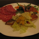 オステリア ヴァンヴィーノ - おつまみ3種盛り、780円(H23.6.15)