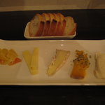 オステリア ヴァンヴィーノ - チーズの盛り合わせ、1,200円