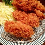 とんかつ檍 - カキフライ定食