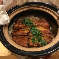 銀座 しのはら - 穴子とごぼうのご飯