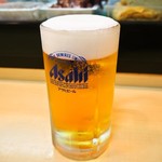 いなさ寿司 - 生ビール