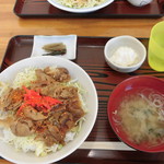 樹海 - 生姜焼丼。