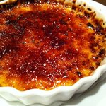 ビストロ酒場マエストロ - デザートのクリームブリュレ650円超感動！！