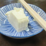 よしみ - つきだし、おぼろ豆腐