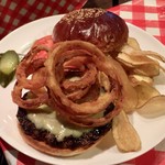 ブルーチーズバーガー、パティ150g