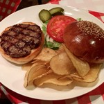 ハンバーガー、パティ100g