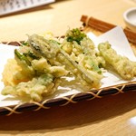 居酒屋割烹 ほたる - ☆春らんまん野菜天ぷら 1200円